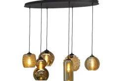 New Hanglamp 2264-05-130-50-6-123 Quinto Smoke Hanglampen