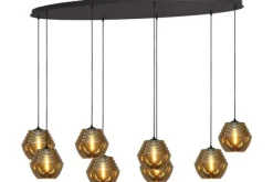 New Hanglamp 2264-05-160-60-8-8 Quinto Smoke Hanglampen