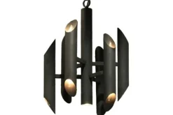 Hanglampen-Leclercq & Bouwman Hanglamp - rond | LB025-12+1 Mack |