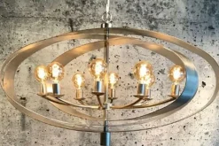 Best Hanglamp - zilver | LB019-8+1 Malibu | Hanglampen