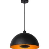 Hanglampen-Lucide Hanglamp - zwart Siemon