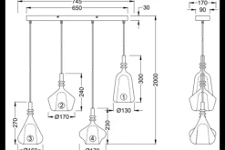 Hanglampen-Trio Lighting Hanglamp Aldea