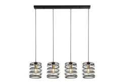 Hanglampen-Searchlight Hanglamp 85583-4BGO  Spring