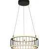 Hanglampen-Searchlight Hanglamp 54213-1BK Circolo Cage