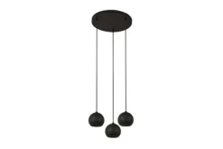 Hanglampen-Searchlight Hanglamp 1014-3BK Eindhove