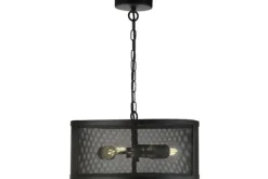 Online Hanglamp 12483-3BK Fishnet Hanglampen