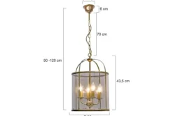 Hanglampen-Steinhauer Hanglamp 5972BR Pimpernel