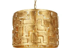 Hanglampen-Leclercq & Bouwman Hanglamp Brons Pablo |