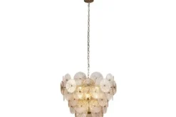 Hanglampen-Searchlight Hanglamp 88210-9BZ Wagon Wheel