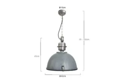 Hanglampen-Steinhauer Hanglamp 7586GR Bikkel