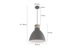 Hot Hanglamp 7889GR Mexlite Hanglampen