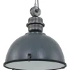 Online Hanglamp 7834GR XXL Bikkel Hanglampen