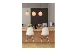 Hanglampen-Lucide Hanglamp Julius Opaal