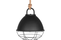 Hanglamp L Zwart Metaal MT-2221 Korf Hanglampen