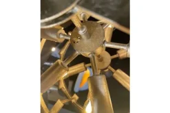 Hanglampen-Leclercq & Bouwman Hanglamp LB046|12+1 ambachtelijk zilver Artisjok |