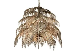 Hanglampen-Leclercq & Bouwman Hanglamp LB023/9 ambachtelijk zilver Bellagio |