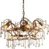 Kroonluchters-Leclercq & Bouwman Hanglamp LB451-12 brons Como |