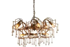 Kroonluchters-Leclercq & Bouwman Hanglamp LB451-12 brons Como |
