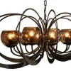 Kroonluchters|Hanglampen-Leclercq & Bouwman Hanglamp LB017-10+1 Bronx |