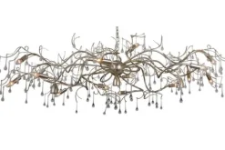 Discount Hanglamp LB450-16+3 BZ Como | Kroonluchters|Hanglampen