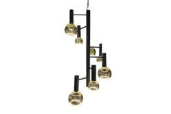 Hot Hanglamp LB045-7 textured black Escale | Hanglampen