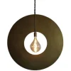 Hanglampen-Leclercq & Bouwman Hanglamp LB032/1 matt brass Corum |