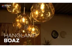 Hanglampen-Toms Luxury Lights Hanglamp 13-lichts Amber Boaz