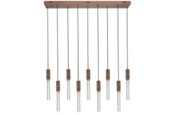 Hot Hanglamp 9-lichts Antiek Brons Maud Hanglampen