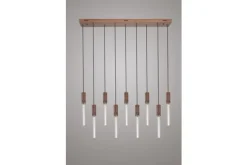 Hot Hanglamp 9-lichts Antiek Brons Maud Hanglampen