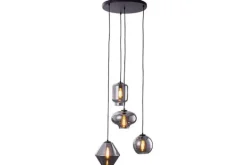Hot Hanglamp 4-lichts rond Connor Hanglampen