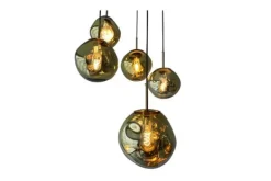 Hanglamp 5-lichts rond Gold Boaz Hanglampen