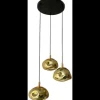 Discount Hanglamp 3-lichts rond Gold Melt Hanglampen