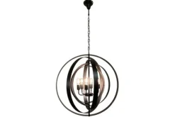 Hanglamp 6-lichts rond Pluton Hanglampen