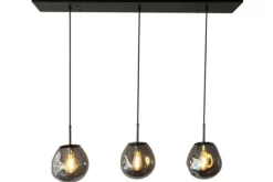 New Hanglamp 3-lichts Smoked Boaz Hanglampen