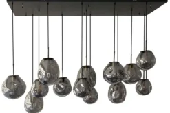 Hot Hanglamp 13-lichts Smoked Boaz Hanglampen