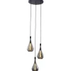 Hanglampen-Toms Luxury Lights Hanglamp 3-lichts Surface
