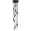 Hanglampen-Toms Luxury Lights Hanglamp 19-lichts Zwart Maud