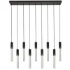 Hanglampen-Toms Luxury Lights Hanglamp 9-lichts Zwart Maud