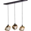 Sale Hanglamp 3-lichts zwart Yara Hanglampen