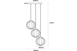 Hanglampen-Lucide Hanglamp Monsaraz