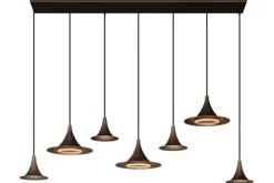 New Hanglamp recht 6730-platinum Arezzo Hanglampen