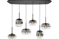 Hanglampen-Highlight Hanglamp rookkleurig glas Bellini