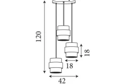 Hanglampen-Searchlight Hanglamp  Royal