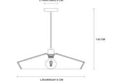 Hanglampen-Lucide Hanglamp Yunkai