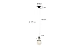 Online Hanglamp 2701ZW Minimalics Mexlite Hanglampen