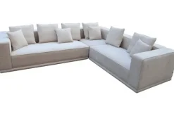 Hoekbanken-Richmond Interiors Hoekbank 212308 Beige Chenille Lusso