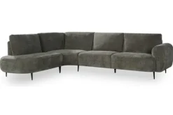 Best Hoekbank Hunter GA-80.163 Milano Ronde Banken|Loungebanken