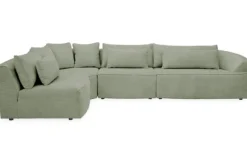 Ronde Banken|Hoekbanken-Fris Lifestyle Hoekbank Loes