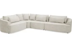 Elementen Banken|Ronde Banken-Fris Lifestyle Hoekbank Loes