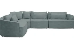 Elementen Banken|Ronde Banken-Fris Lifestyle Hoekbank Loes